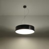 Lampa wisząca ARENA 45 czarna SL.0118 Sollux