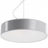 Lampa wisząca ARENA 45 szara SL.0119 Sollux