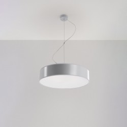 Lampa wisząca ARENA 45 szara SL.0119 Sollux