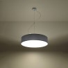 Lampa wisząca ARENA 45 szara SL.0119 Sollux