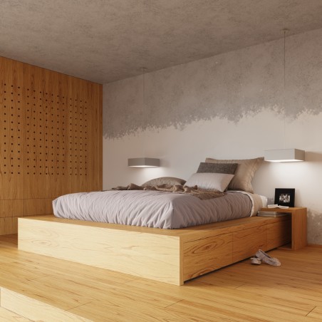 Plafon HORUS 35 szary SL.0137 Sollux