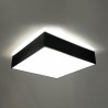 Plafon HORUS 45 czarny SL.0139 Sollux