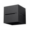 Kinkiet LOBO czarny SL.0204 Sollux