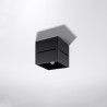 Plafon LOBO czarny SL.0207 Sollux