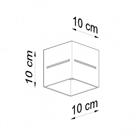 Plafon LOBO biały SL.0209 Sollux
