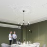 Żyrandol MINERWA 7 czarny SL.0219 Sollux