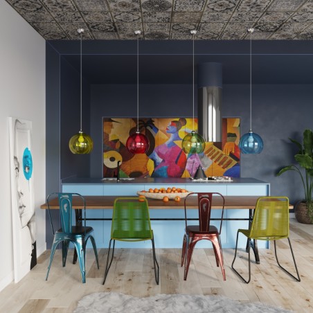 Lampa wisząca BALL grafit SL.0250 Sollux