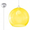 Lampa wisząca BALL żółta SL.0252 Sollux