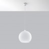 Lampa wisząca BALL biała SL.0256 Sollux