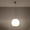 Lampa wisząca BALL biała SL.0256 Sollux