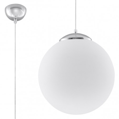 Lampa wisząca UGO 40 chrom SL.0265 Sollux Lampa wisząca UGO 40 chrom SL.0265 Sollux