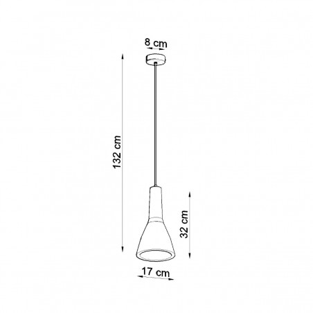 Lampa wisząca EMPOLI SL.0280 Sollux