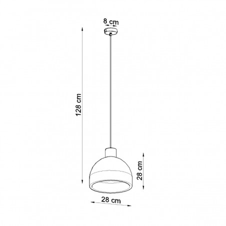 Lampa wisząca DAMASO SL.0281 Sollux