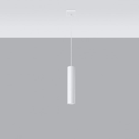 Lampa wisząca LAGOS 1 biały SL.0323 Sollux