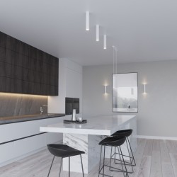 Lampa wisząca LAGOS 1 biały SL.0323 Sollux