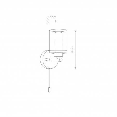 VISTA Chrom 1x25W only LED