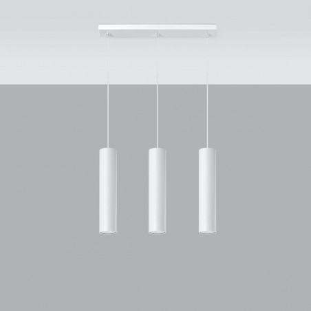 Lampa wisząca LAGOS 3L biały SL.0325 Sollux
