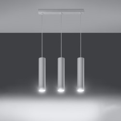 Lampa wisząca LAGOS 3L biały SL.0325 Sollux