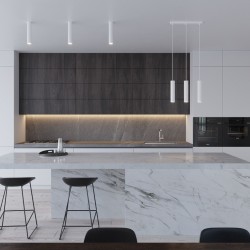 Lampa wisząca LAGOS 3L biały SL.0325 Sollux