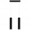 Lampa wisząca LAGOS 2 czarny SL.0328 Sollux