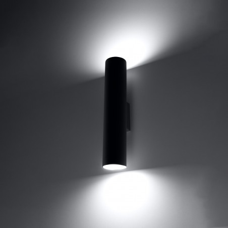 Kinkiet LAGOS 2 czarny SL.0330 Sollux