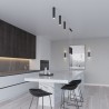 Kinkiet LAGOS 2 czarny SL.0330 Sollux