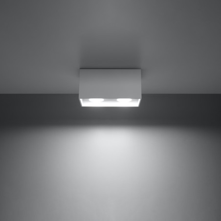Plafon QUAD MAXI biały SL.0380 Sollux