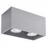 Plafon QUAD MAXI szary SL.0382 Sollux