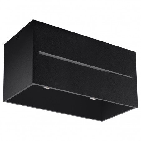 Plafon LOBO MAXI czarny SL.0384 Sollux