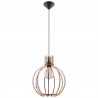 Lampa wisząca ARANCIA naturalne drewno SL.0391 Sollux