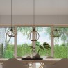 Lampa wisząca MANDELINO naturalne drewno SL.0392 Sollux
