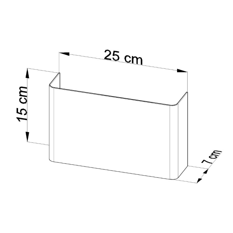 Kinkiet COPERTURA biały SL.0419 Sollux
