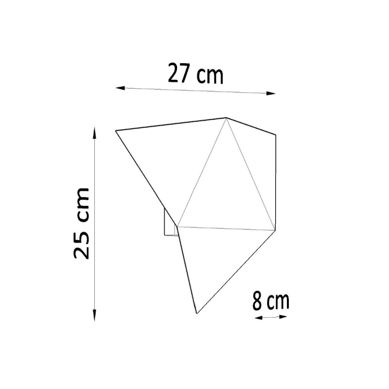 Kinkiet SOLIDO biały SL.0420 Sollux
