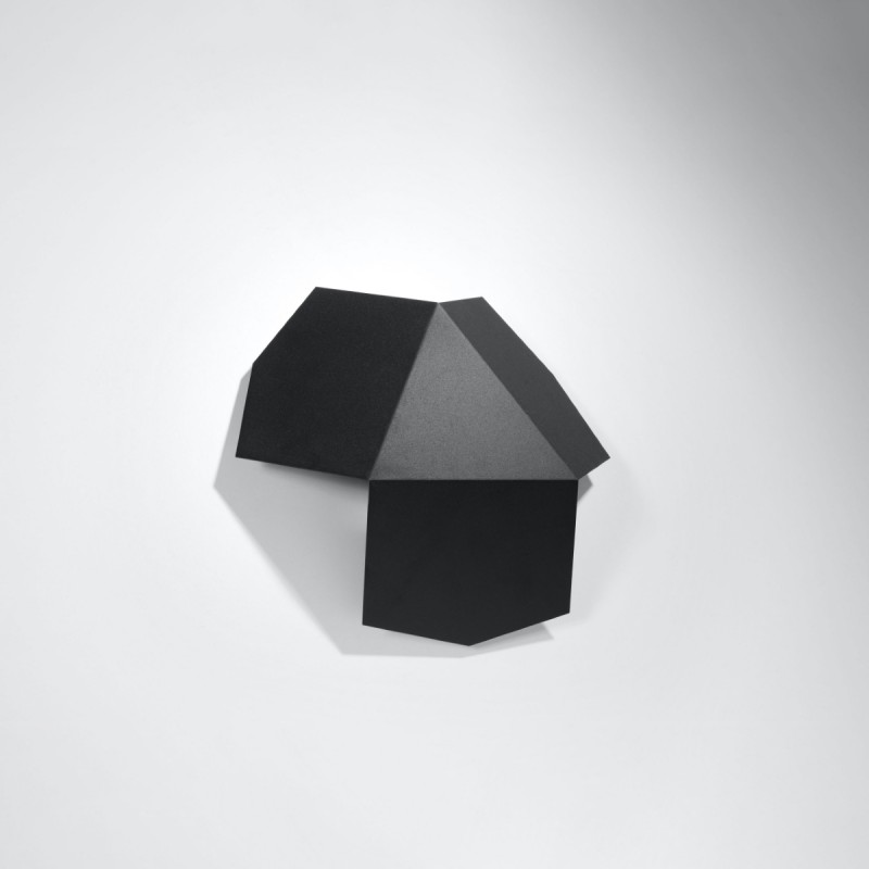 Kinkiet TRE czarny SL.0425 Sollux