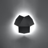 Kinkiet TRE czarny SL.0425 Sollux