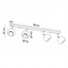 Plafon OCULARE 4L czarny SL.0447 Sollux