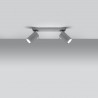 Plafon RING 2 szary SL.0450 Sollux