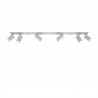 Plafon RING 6L szary SL.0454 Sollux