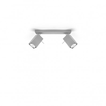 Plafon MERIDA 2 szary SL.0456 Sollux