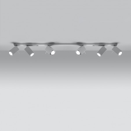 Plafon MERIDA 6L biały SL.0464 Sollux