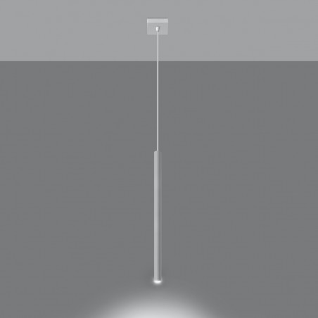 Lampa wisząca PASTELO 1 biała SL.0465 Sollux