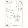 Kinkiet QUAD beton SL.0487 Sollux