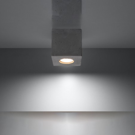 Plafon QUAD beton SL.0489 Sollux