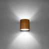 Kinkiet ORBIS naturalne drewno SL.0490 Sollux