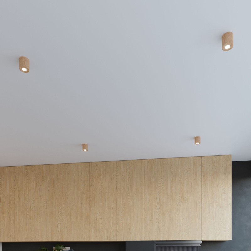 Kinkiet ORBIS naturalne drewno SL.0490 Sollux