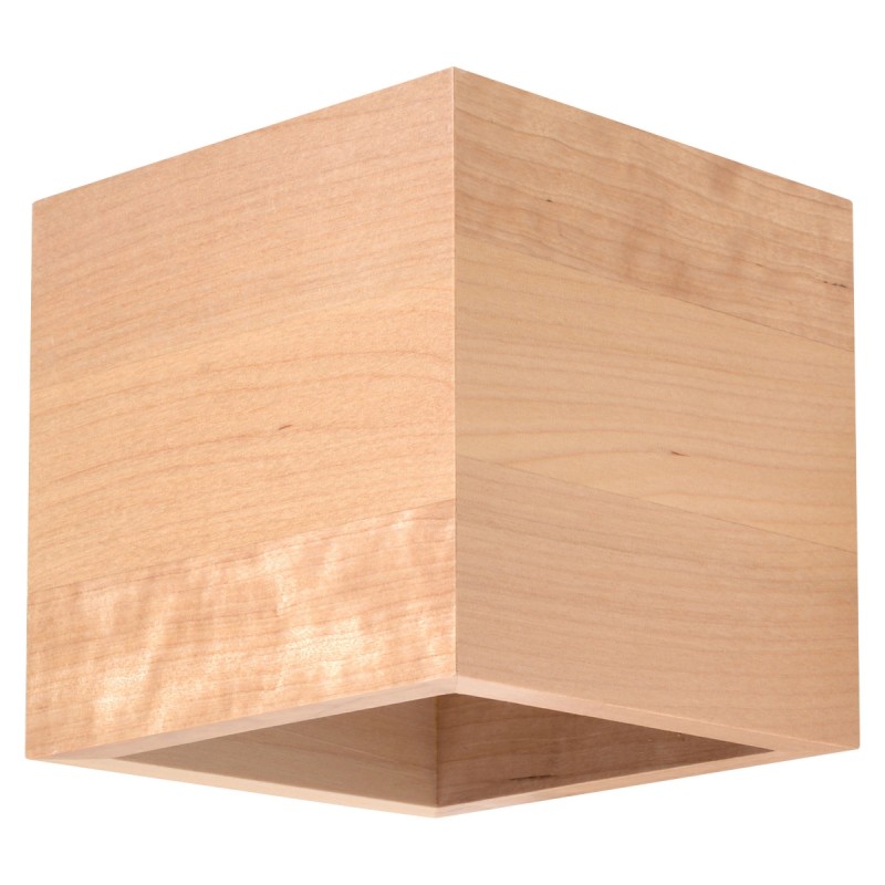 Kinkiet QUAD naturalne drewno SL.0491 Sollux