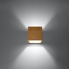 Kinkiet QUAD naturalne drewno SL.0491 Sollux