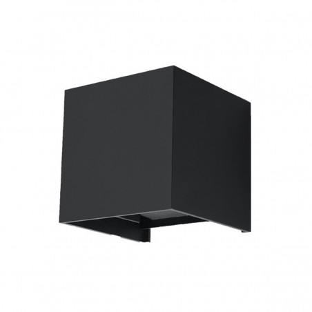 Kinkiet LUCA czarny LED IP54 SL.0545 Sollux