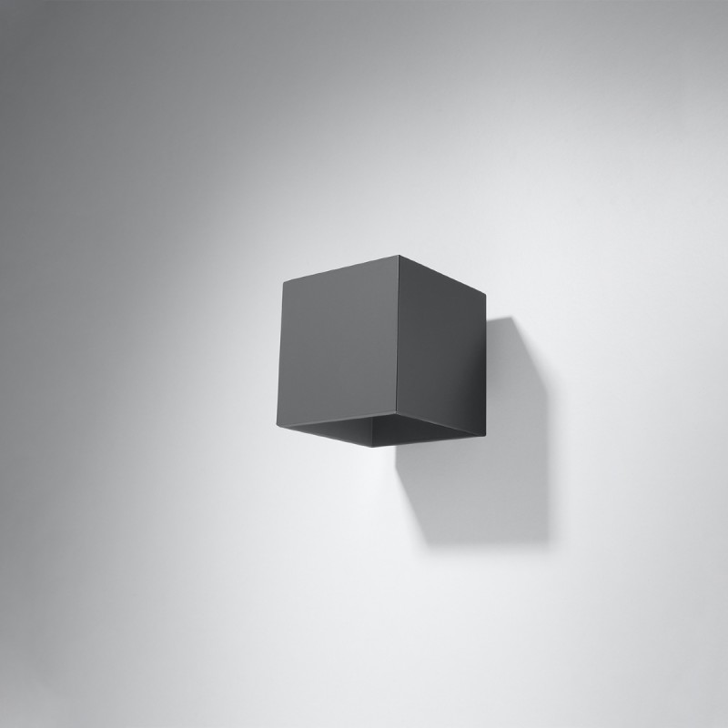 Kinkiet QUAD 1 antracyt SL.0565 Sollux