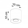 Plafon ORBIS 1 antracyt SL.0568 Sollux